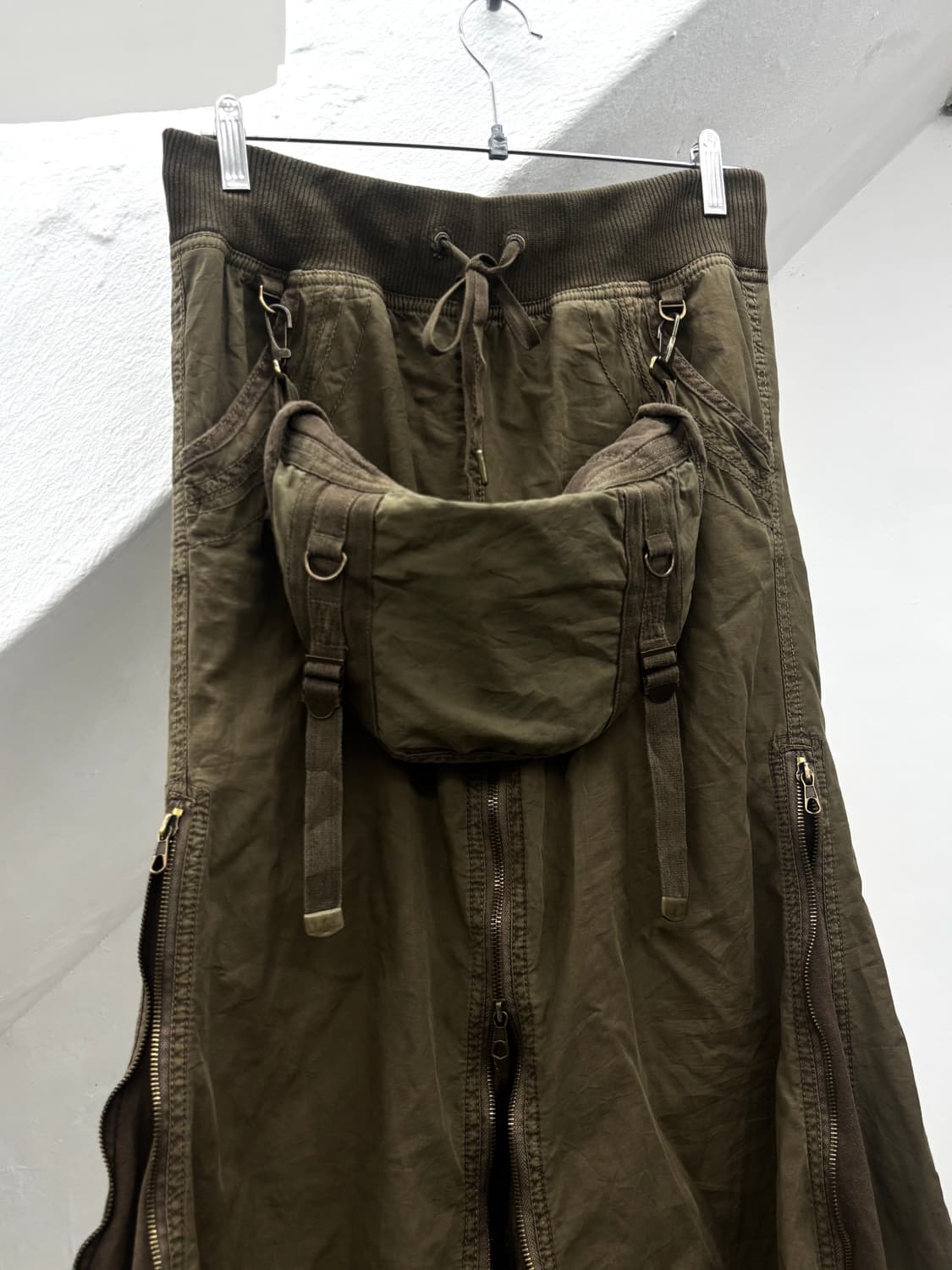 G.O.A parachute cargo pocket long skirt  상품이미지3