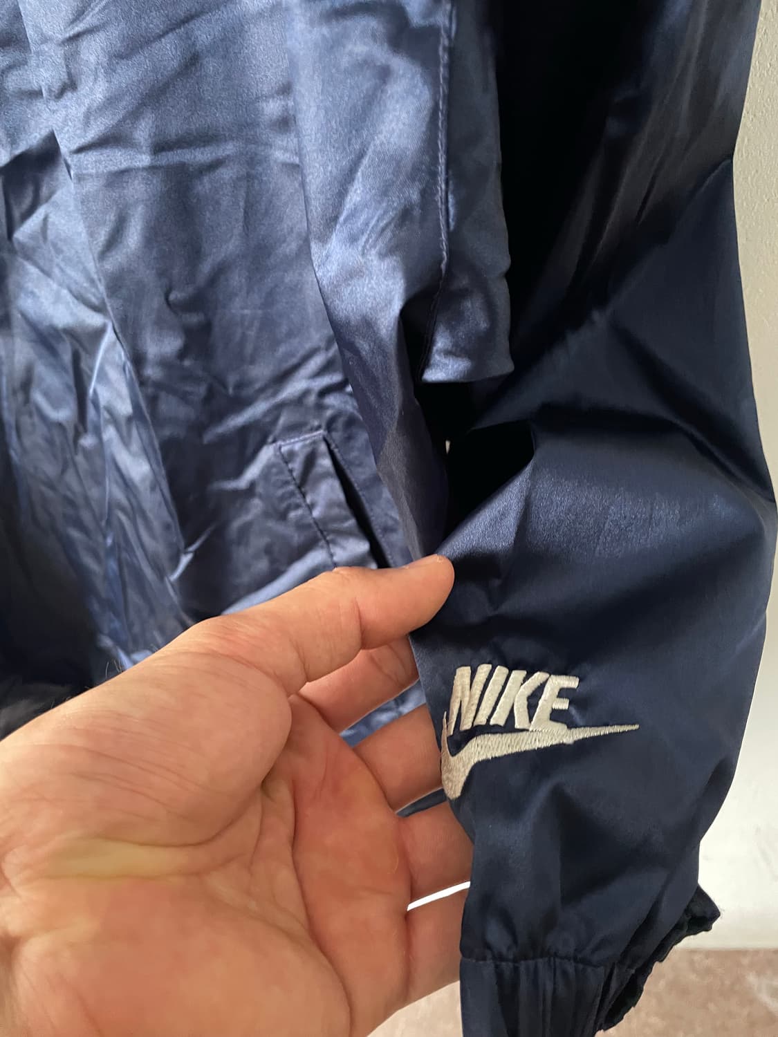 90's Vintage Nike Nylon Anorak Jacket 상품이미지4
