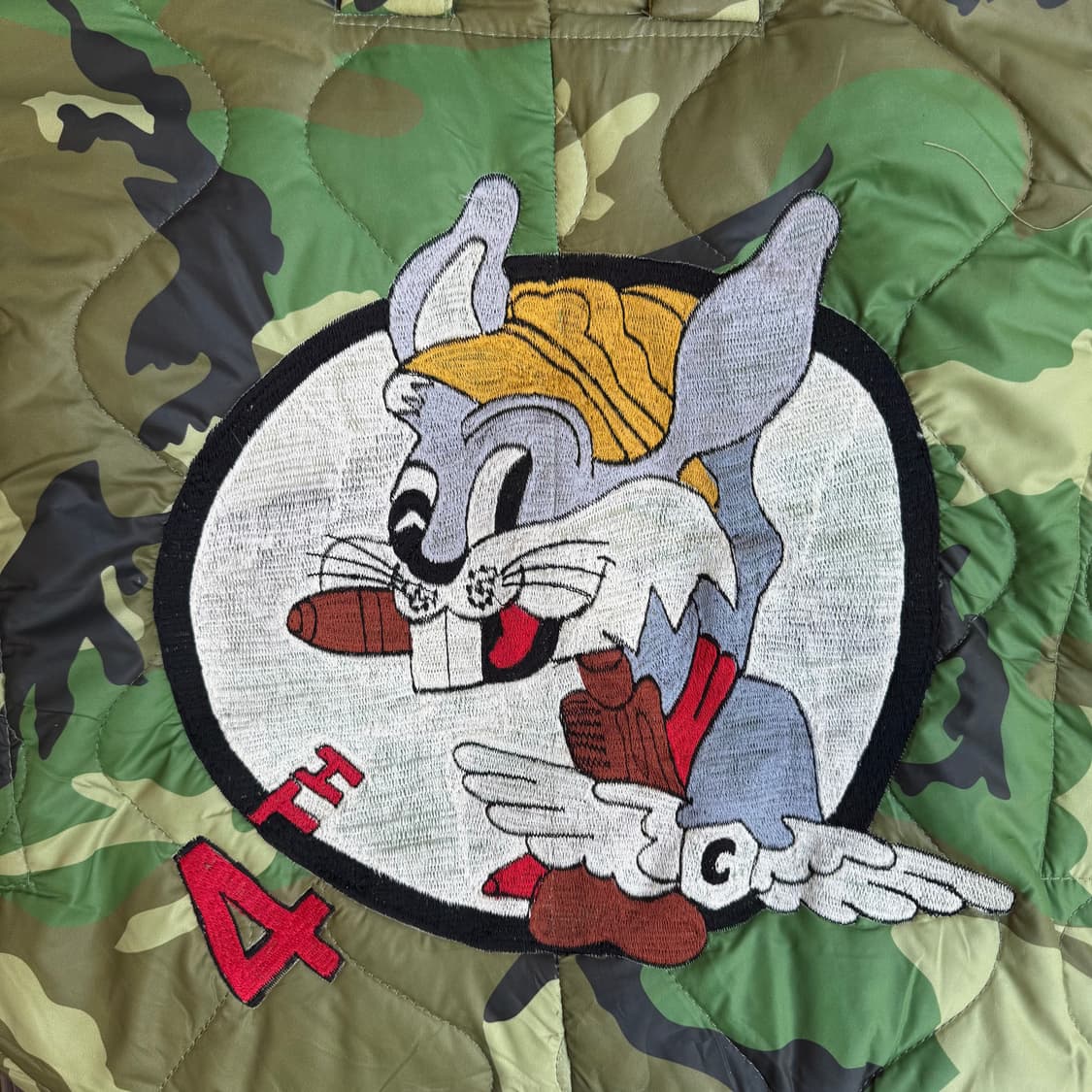 카모 버니 퀼팅 헬멧백 상품이미지2