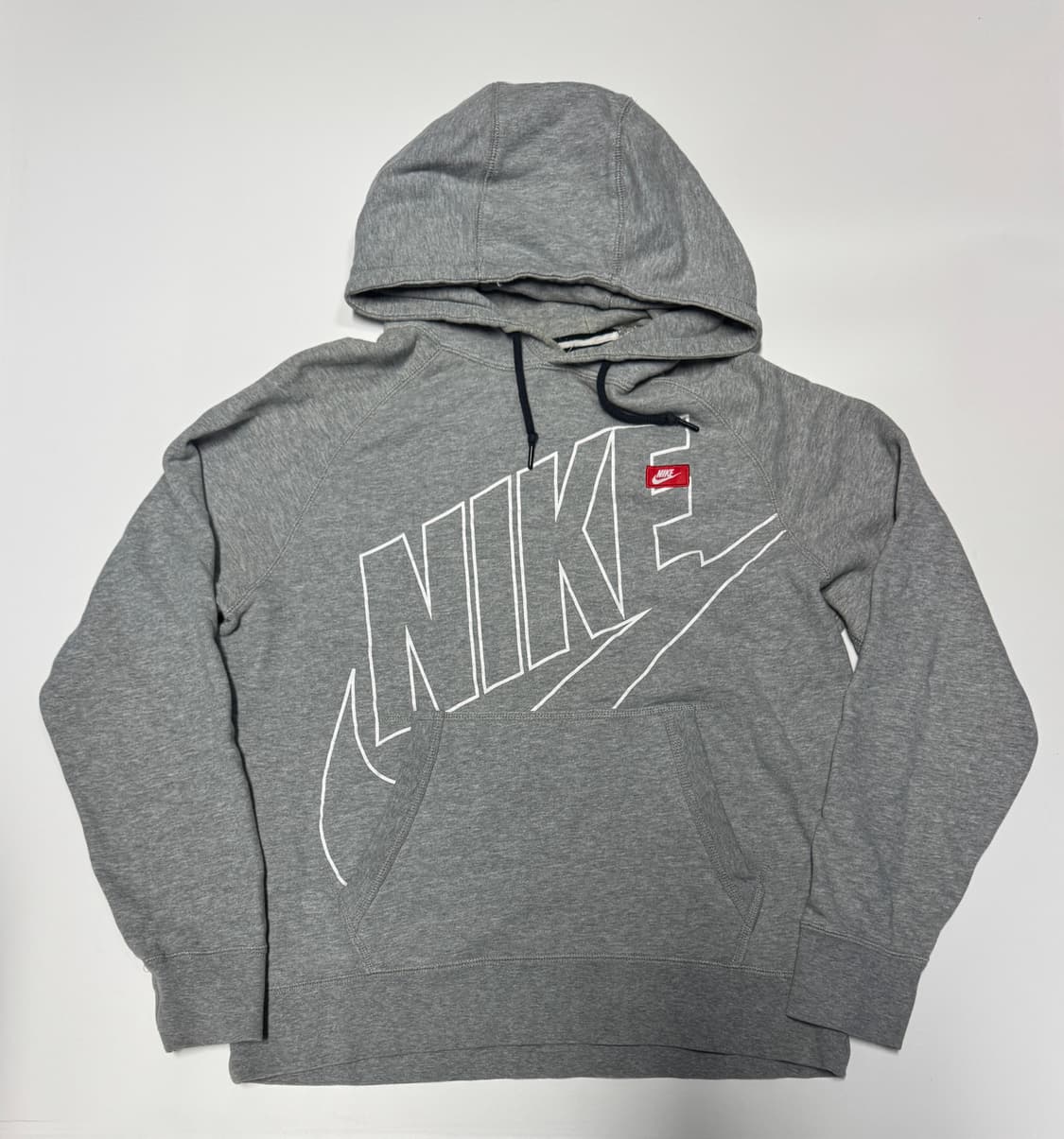 나이키 올드스쿨 빅 프린팅 스웻 후드티 L 상품이미지1