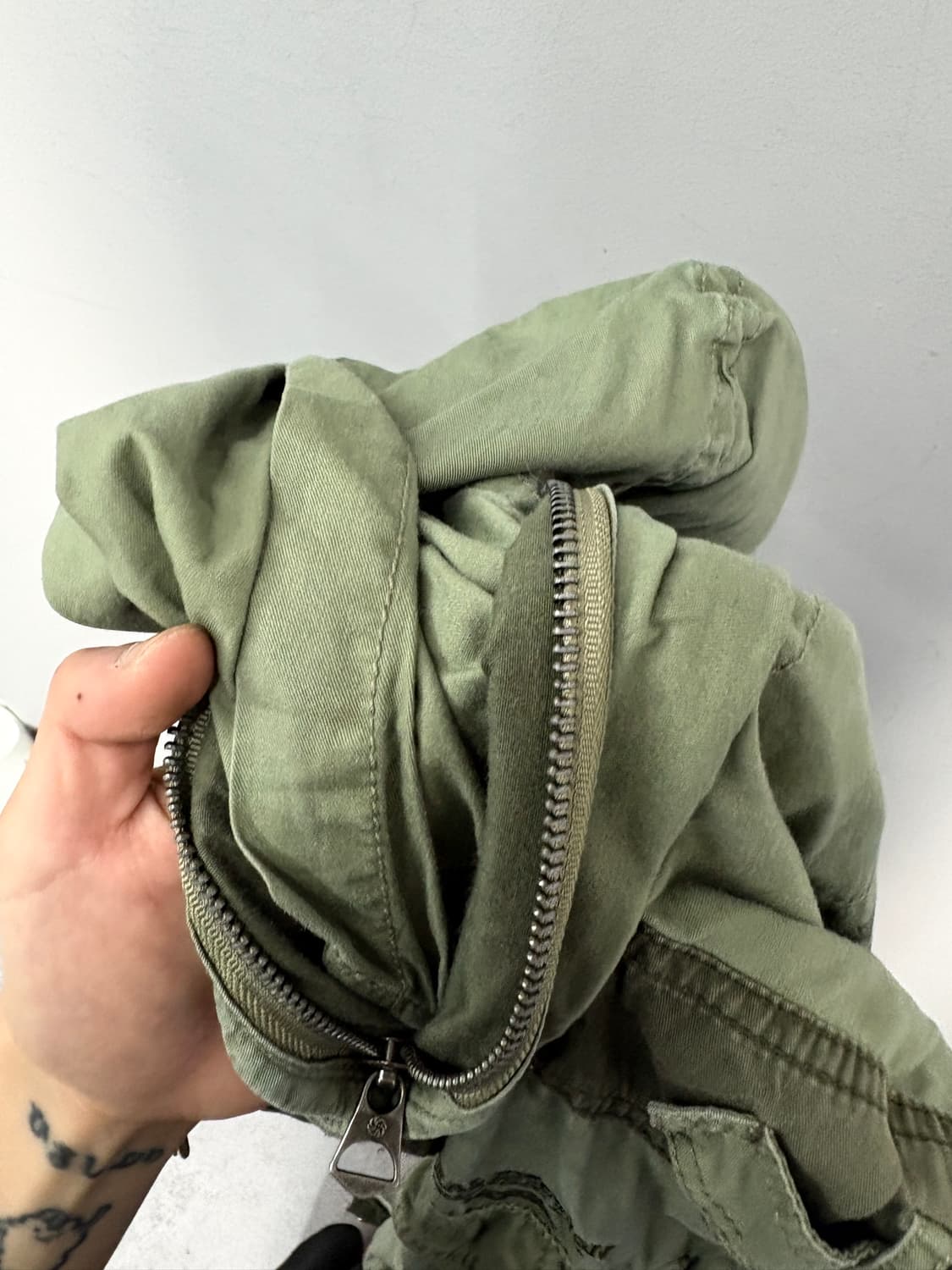 REIZ JEANS 빈티지 유일리티 밀리터리 포켓 베스트A3758 상품이미지8