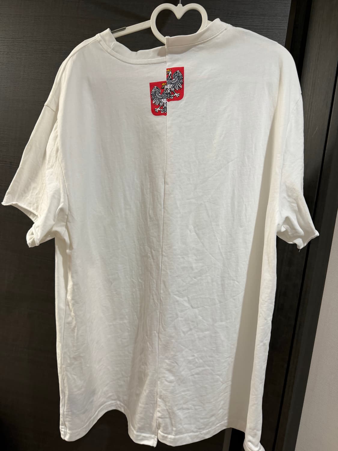 프로젝트 G/R 스플릿 티셔츠 화이트 3사이즈 (미착용) 상품이미지2