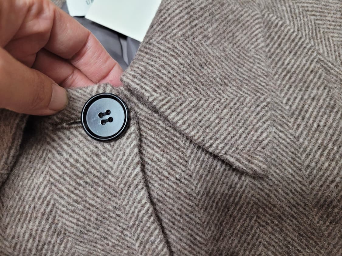 어반로지(URBANROSY) 도나 헤링본 코트 프리사이즈 새상품 상품이미지6