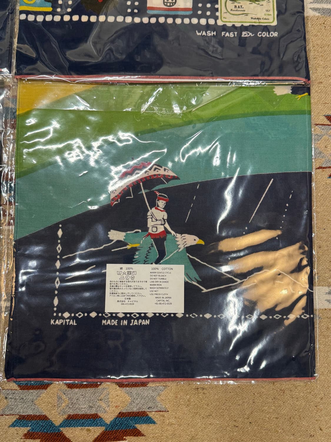 [OS] 캐피탈 패스트컬러 셀비지 반다나 상품이미지8