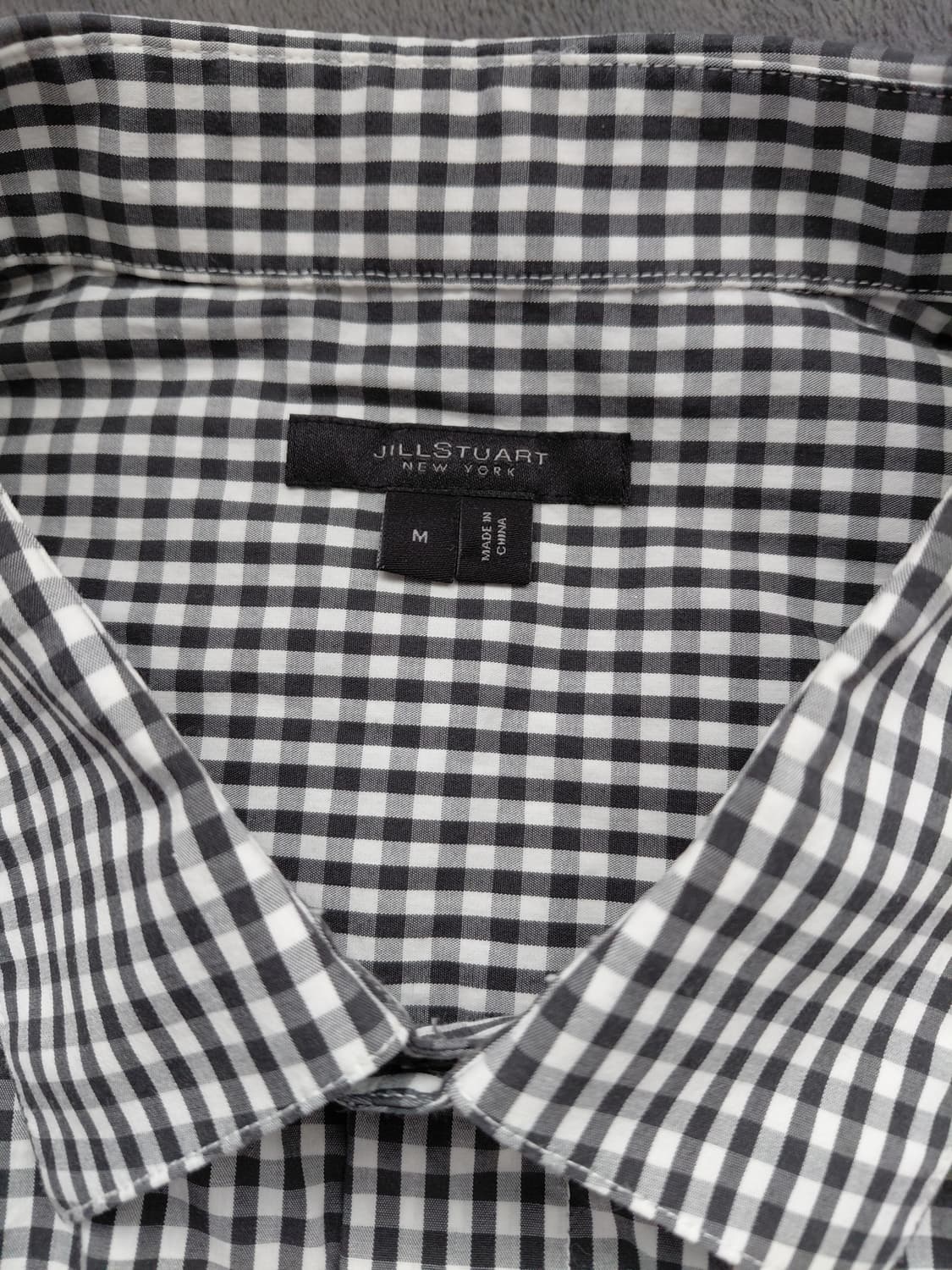 질스튜어트 뉴욕 체크셔츠 M 상품이미지3