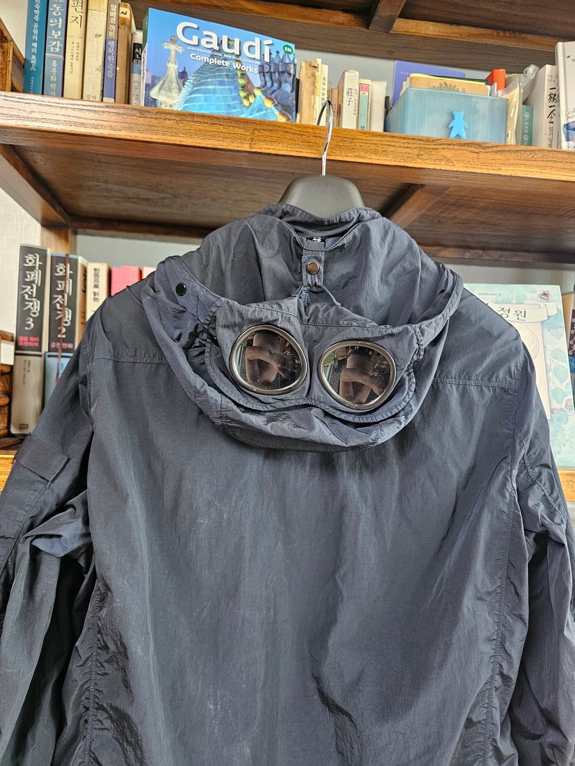 씨피 CP 컴퍼니 고글 나일론 자켓 팔아요. s 95 90 상품이미지3