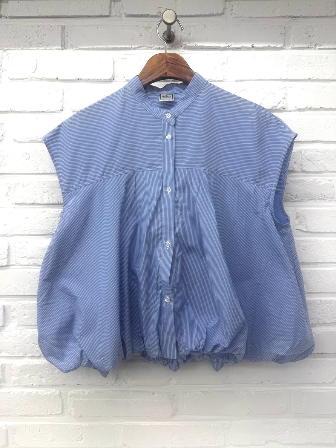 Boogie 블루 스트라이프 블라우스  상품이미지3