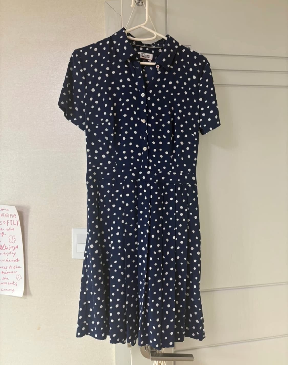 타미힐피거 도트 원피스 (1회 착용) 상품이미지1