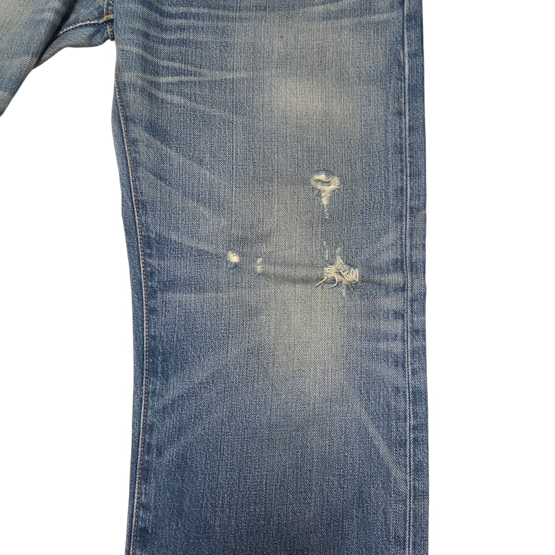 Levis 리바이스 501 빈티지 데미지 워싱 데님 팬츠 상품이미지6