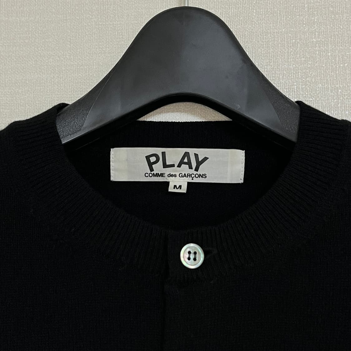 꼼데가르송 블랙와펜 가디건 상품이미지3