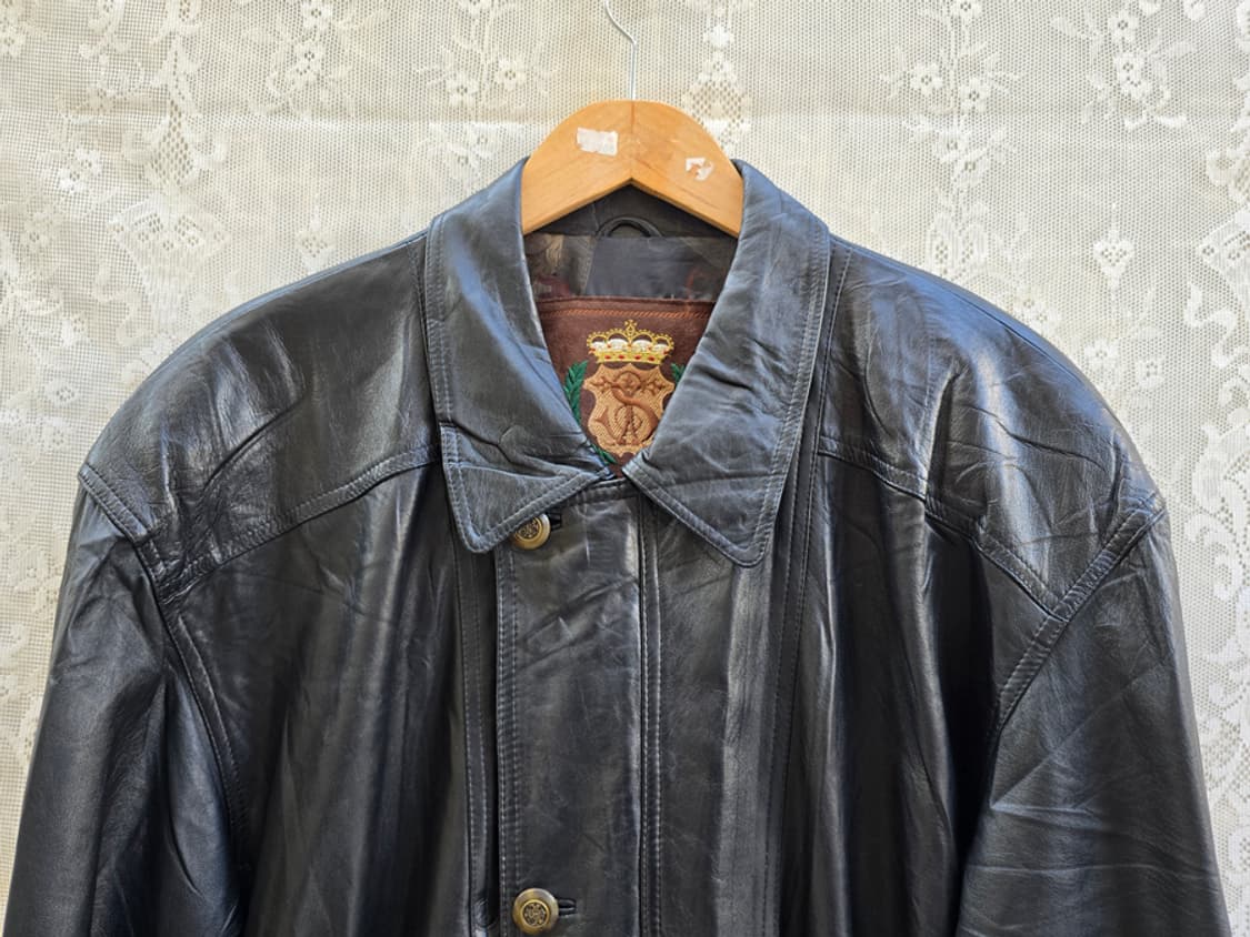 90s 양가죽 사파리 자켓 상품이미지2