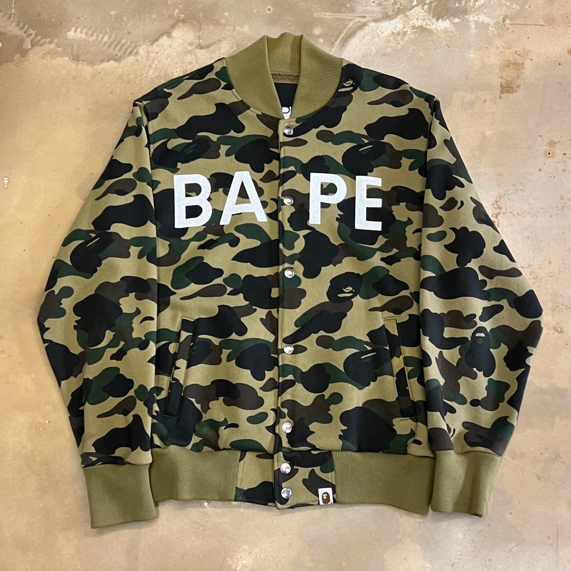M 베이프 BAPE OG 00s 카모 바시티 자켓 상품이미지2