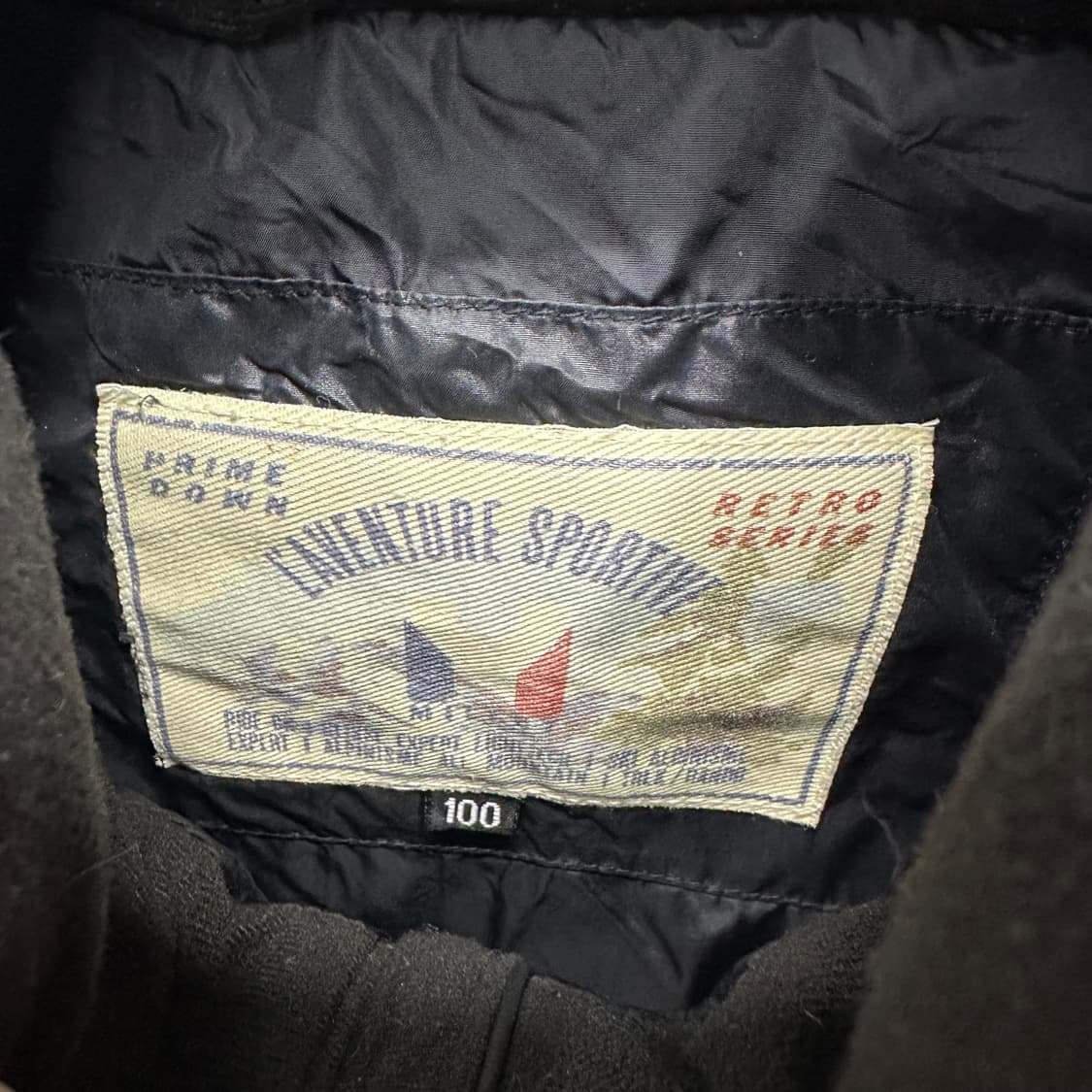 100 밀레 남자 덕다운 패딩 상품이미지4