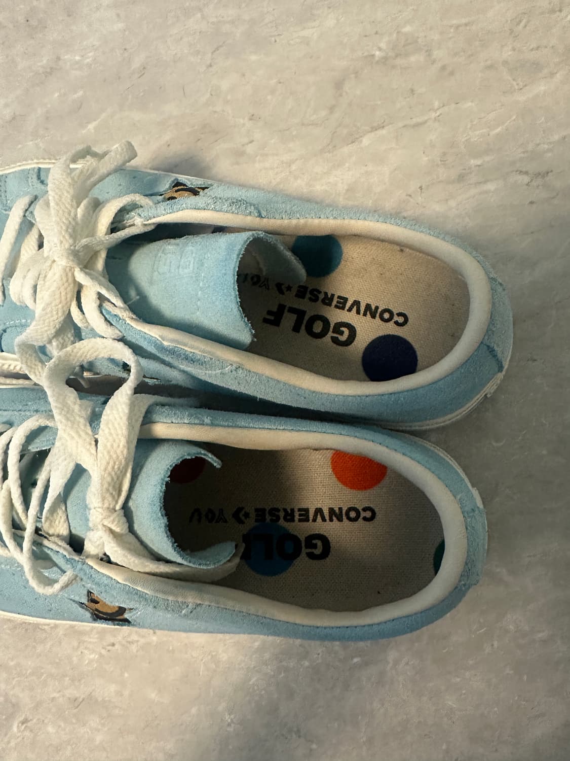 컨버스 x 골프왕 23fw 원스타 프로 바이 유 로우 블루 글로우  상품이미지8