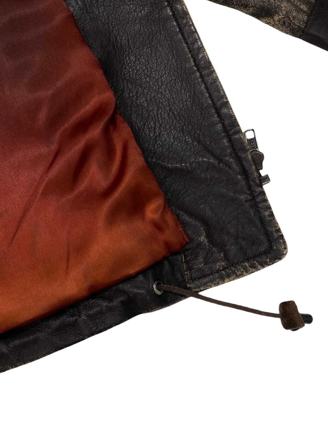 90's Adolfo Dominguez 레더 자켓 상품이미지8