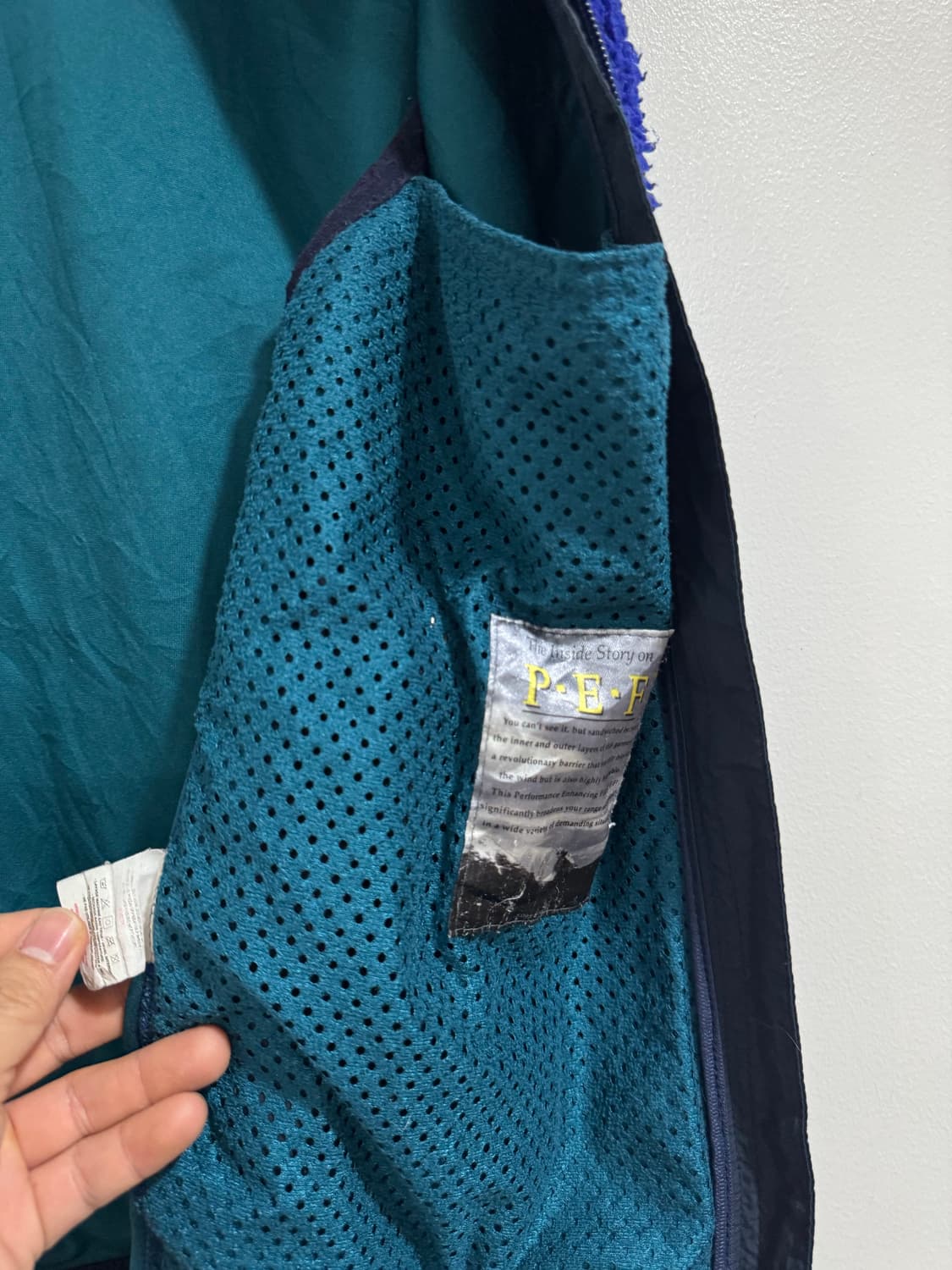 파타고니아 90년대 딥파일 베스트. USA S사이즈 상품이미지8