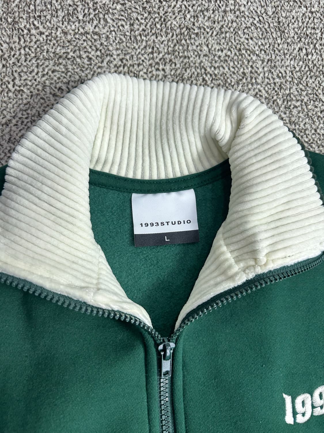 1993스튜디오 그린 하프집업 L 상품이미지3