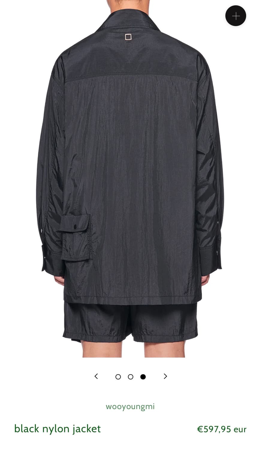 48/ 우영미 나일론 탄창 멀티포켓 오버 자켓 상품이미지2