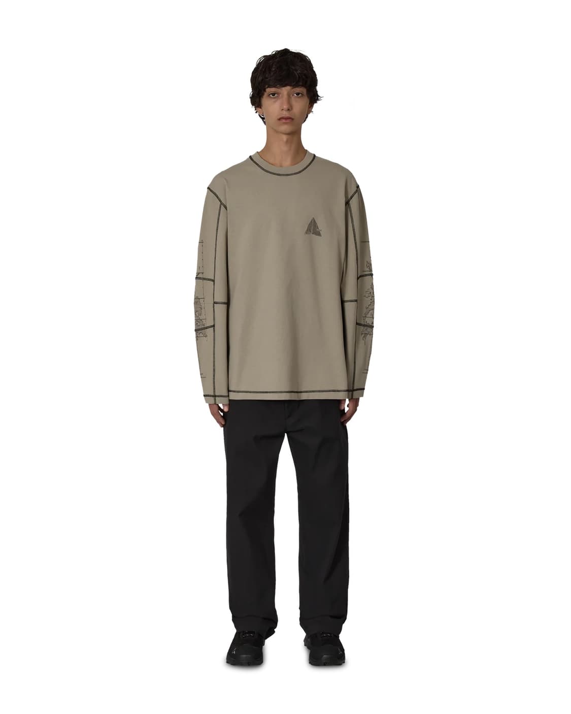 [L,XL]로아 하이킹 25fw Stitch Organic 티셔츠 상품이미지4