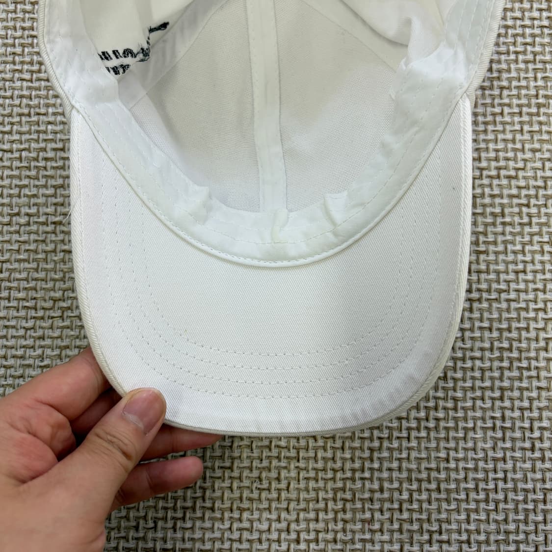 F BROSS 화이트 캡 모자 0608D2 상품이미지5