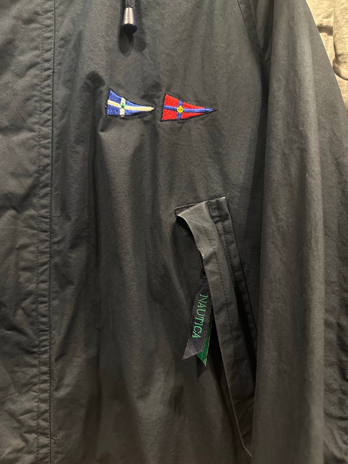 빈티지 90s 노티카 US2 로고 자켓 상품이미지2