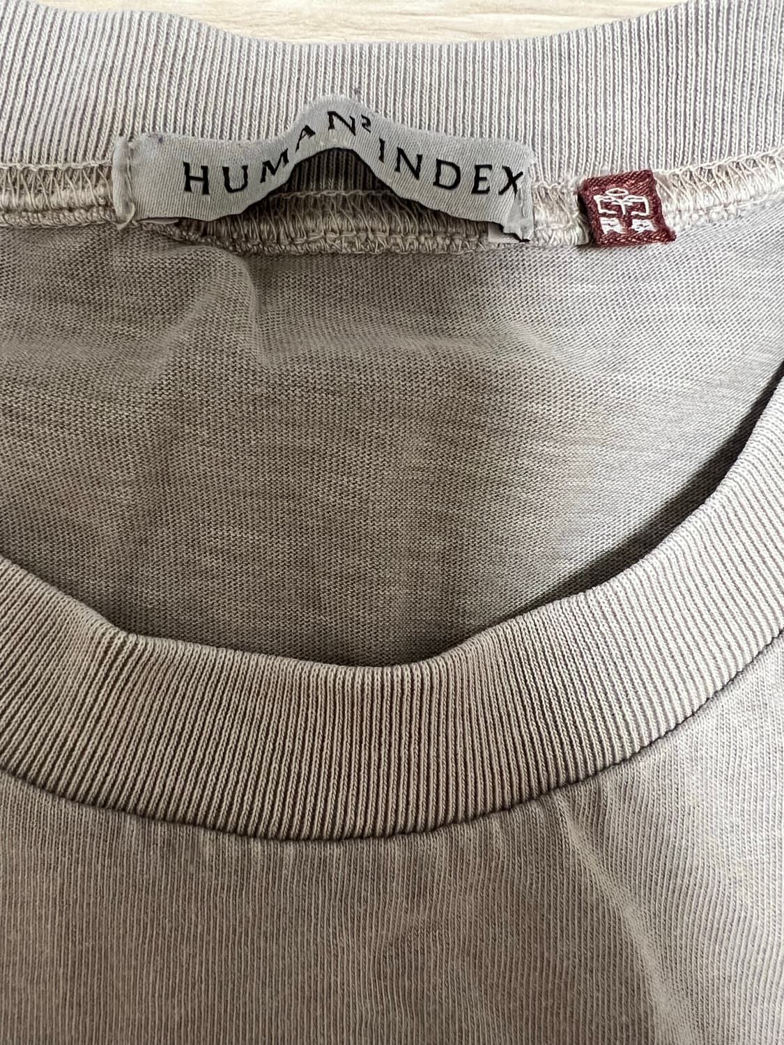 폴리테루 휴먼인덱스 휴먼 슬리브리스 그레이 상품이미지2