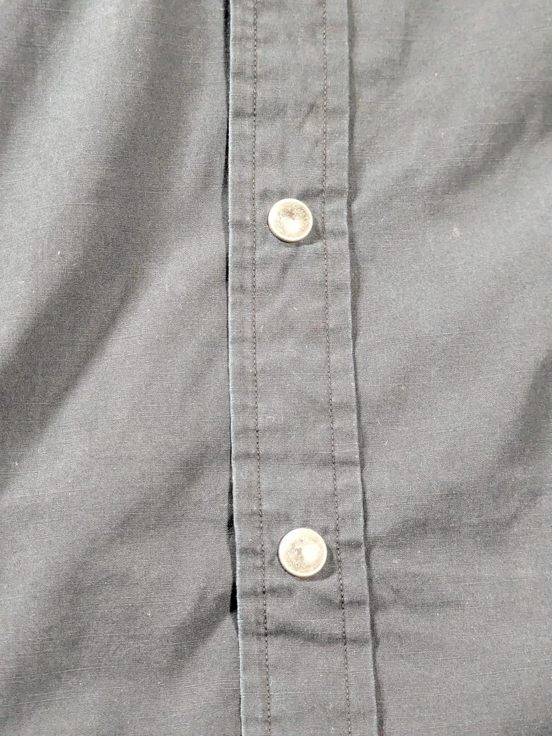 RRL 더블알엘 트윌 웨스턴 셔츠 그레이 상품이미지5