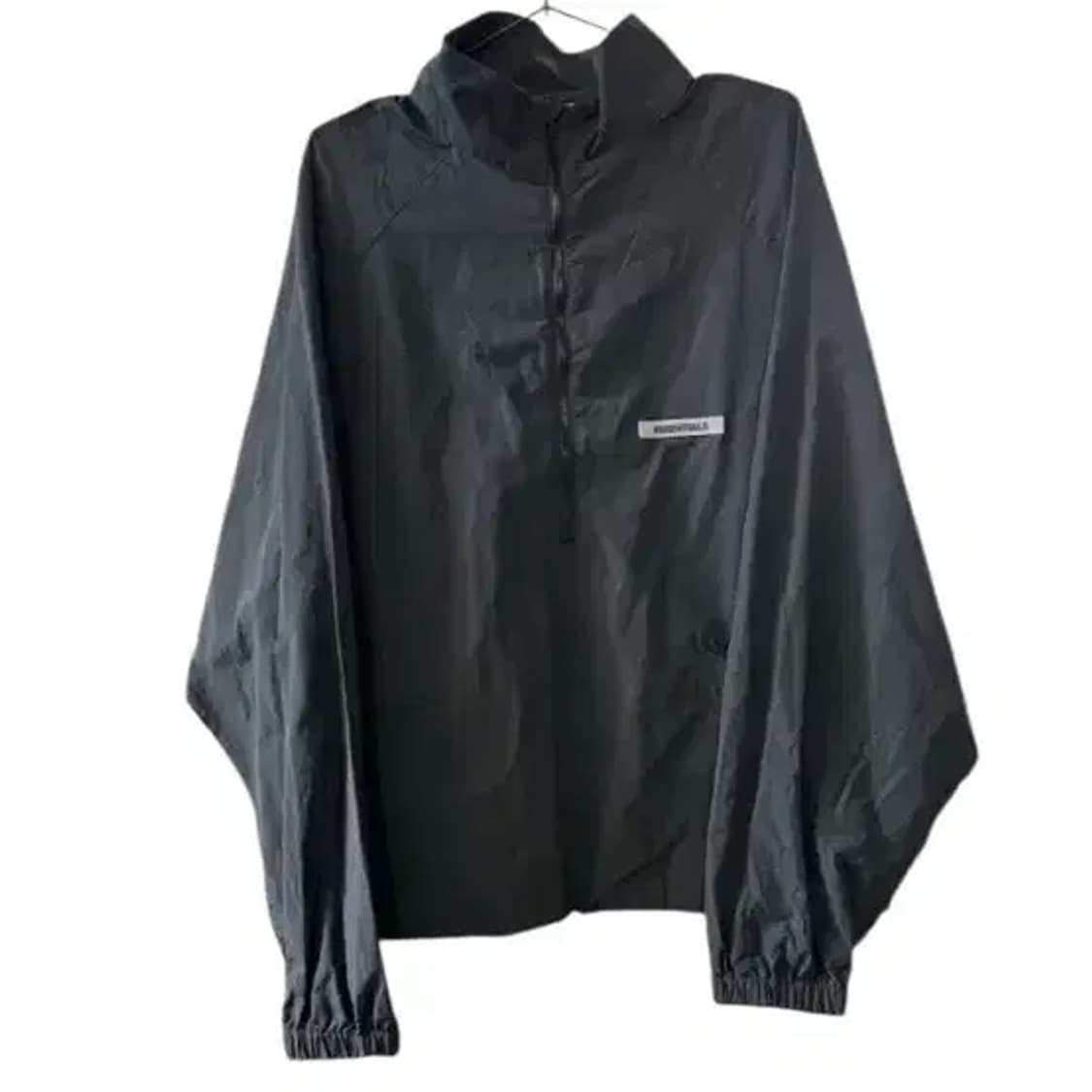 Essentials 에센셜 하프집업 아노락 블랙 S 105-110 상품이미지2