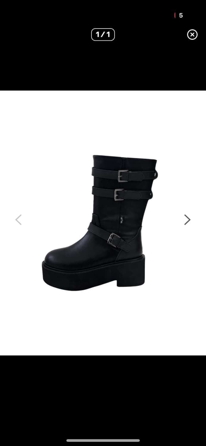 새상품) 애즈온 마야부츠 버클 부츠 240 상품이미지1