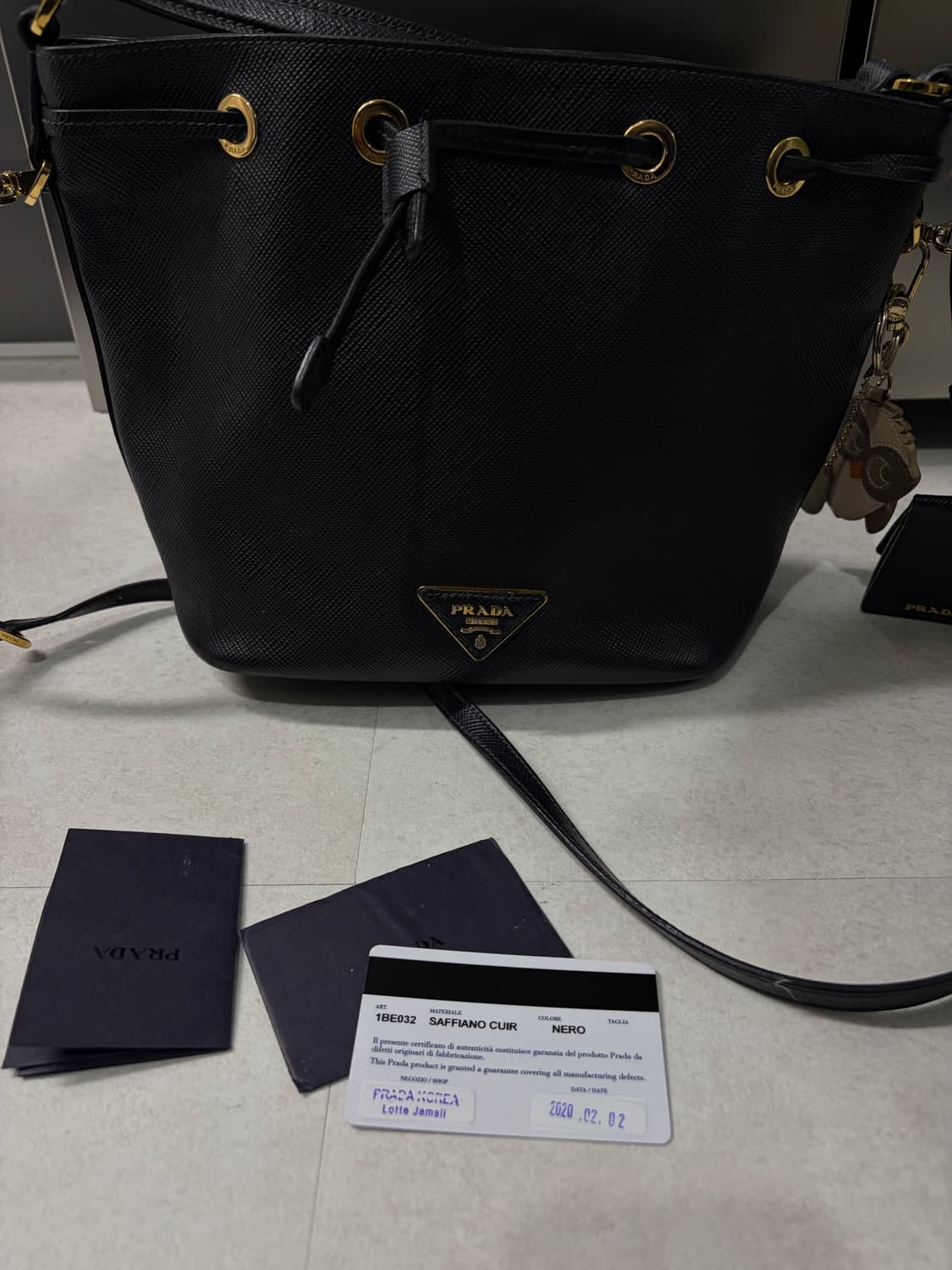 프라다 정품 크로스백 상품이미지3