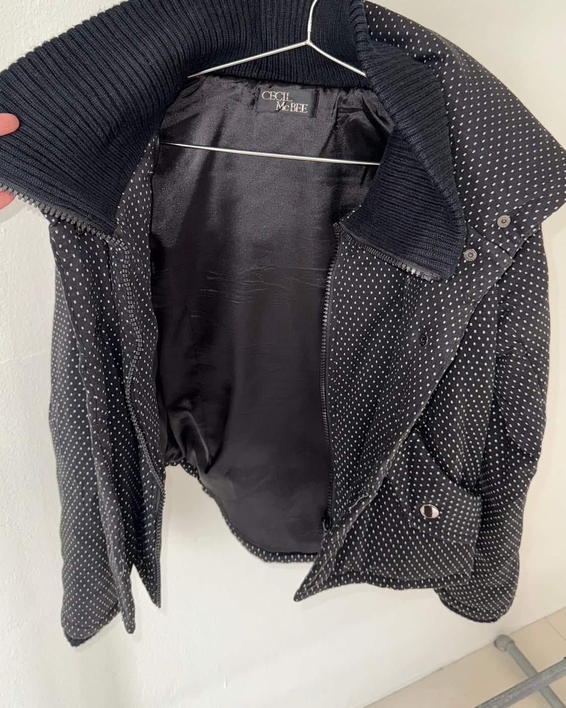 Cecil mcbee 도트 점퍼 상품이미지3