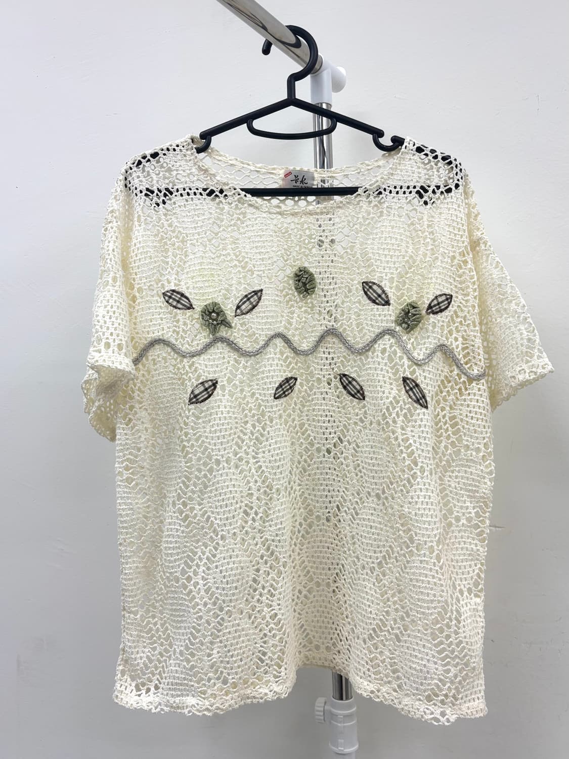 빈티지 롱슬리브 크로셰 코디 세트 상품이미지7