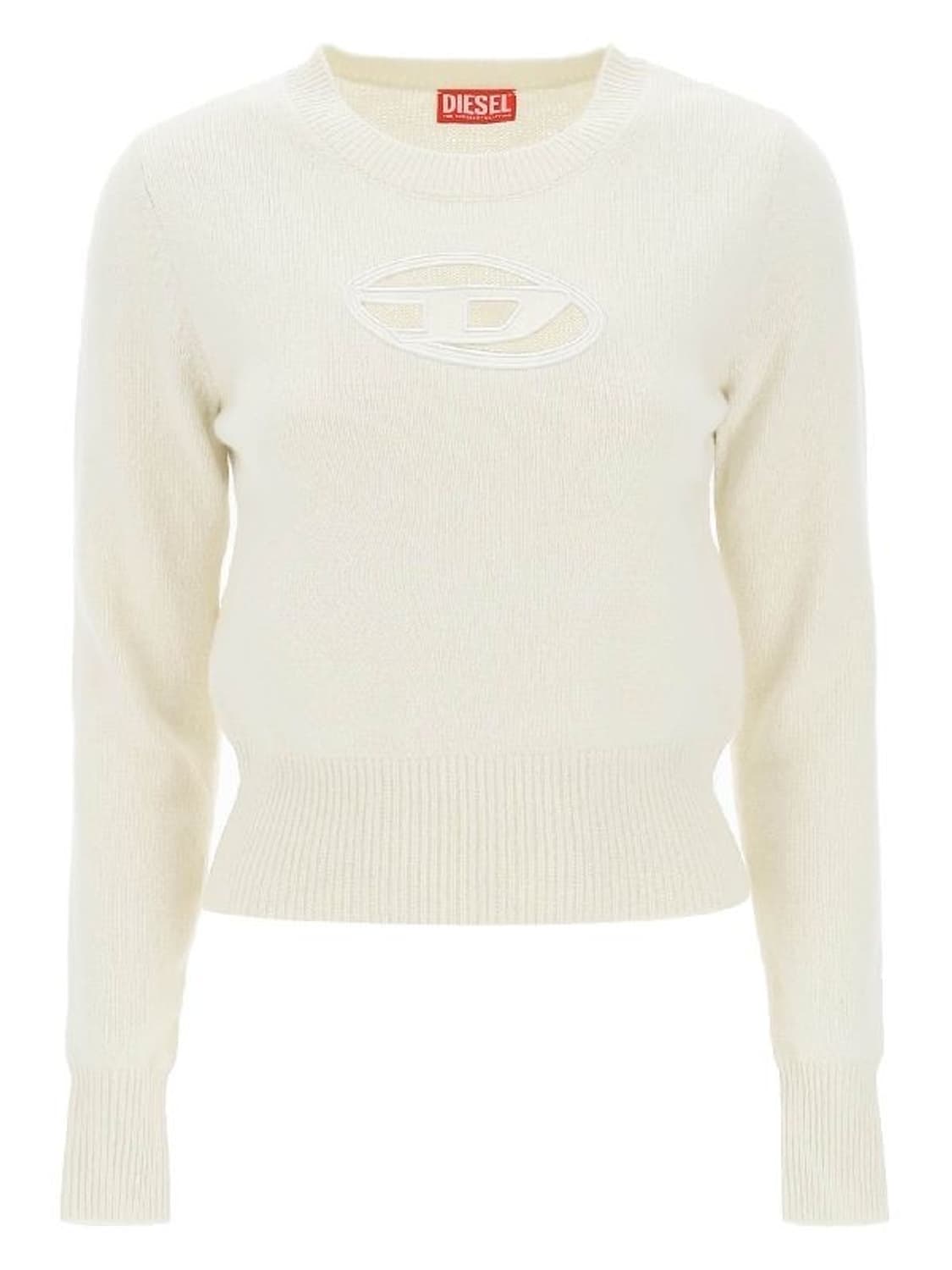 M AREESA 컷아웃 로고 니트 상품이미지1