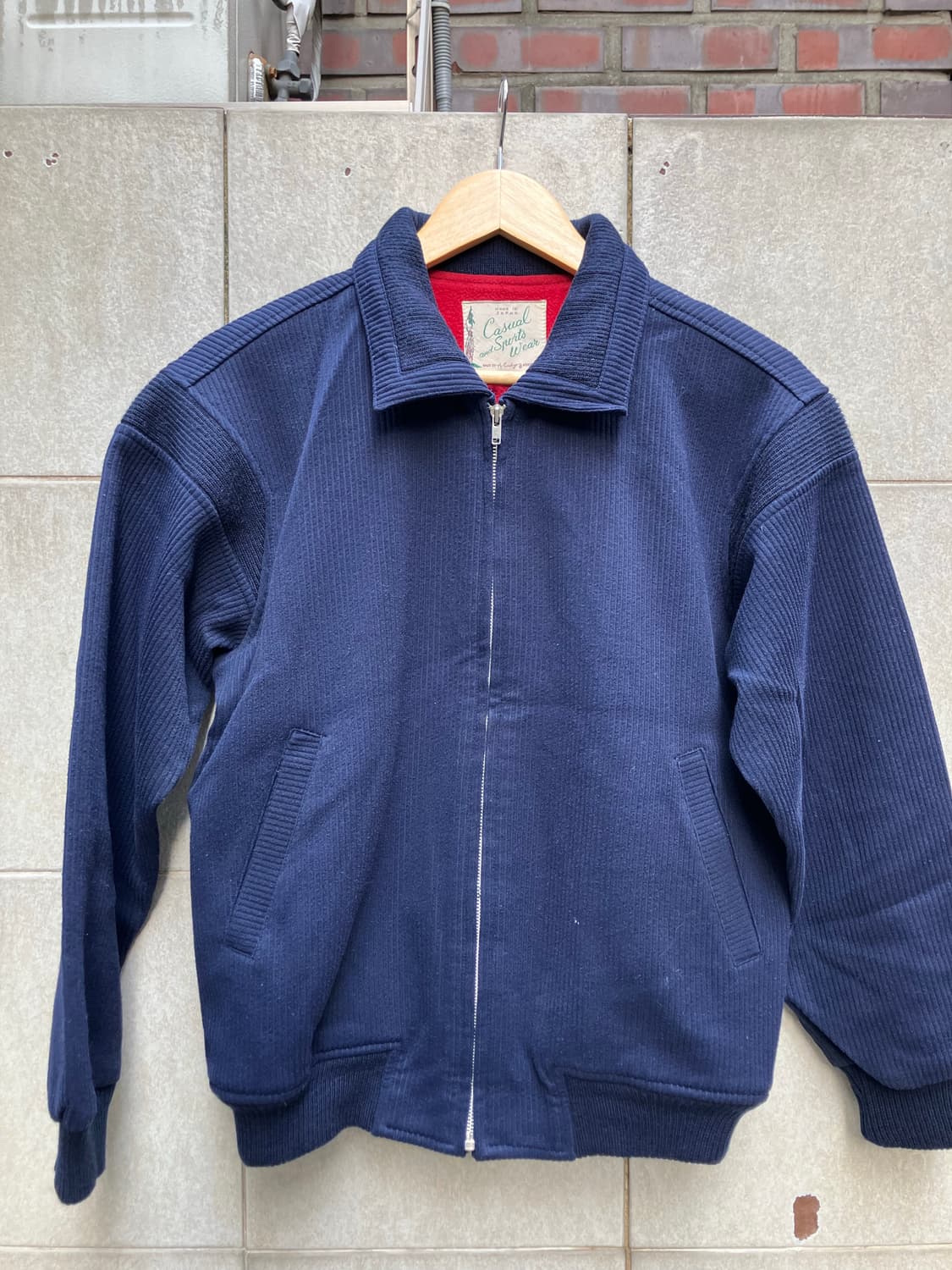 메이드인 재팬 일본메이드 코듀로이 블루종 자켓 L 상품이미지1