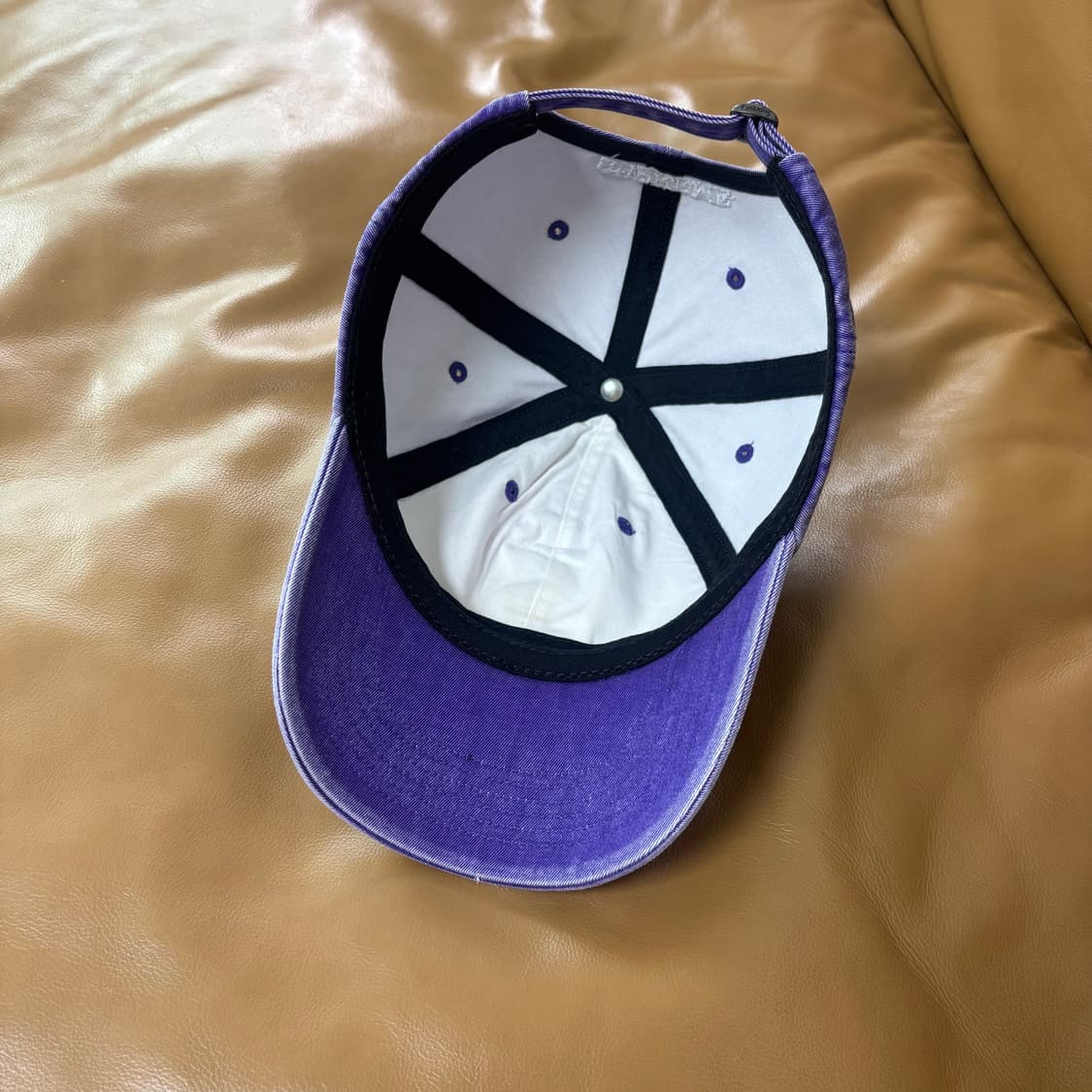 슈프림 S로고 6패널 볼캡 모자 20ss 피그먼트 퍼플 상품이미지7
