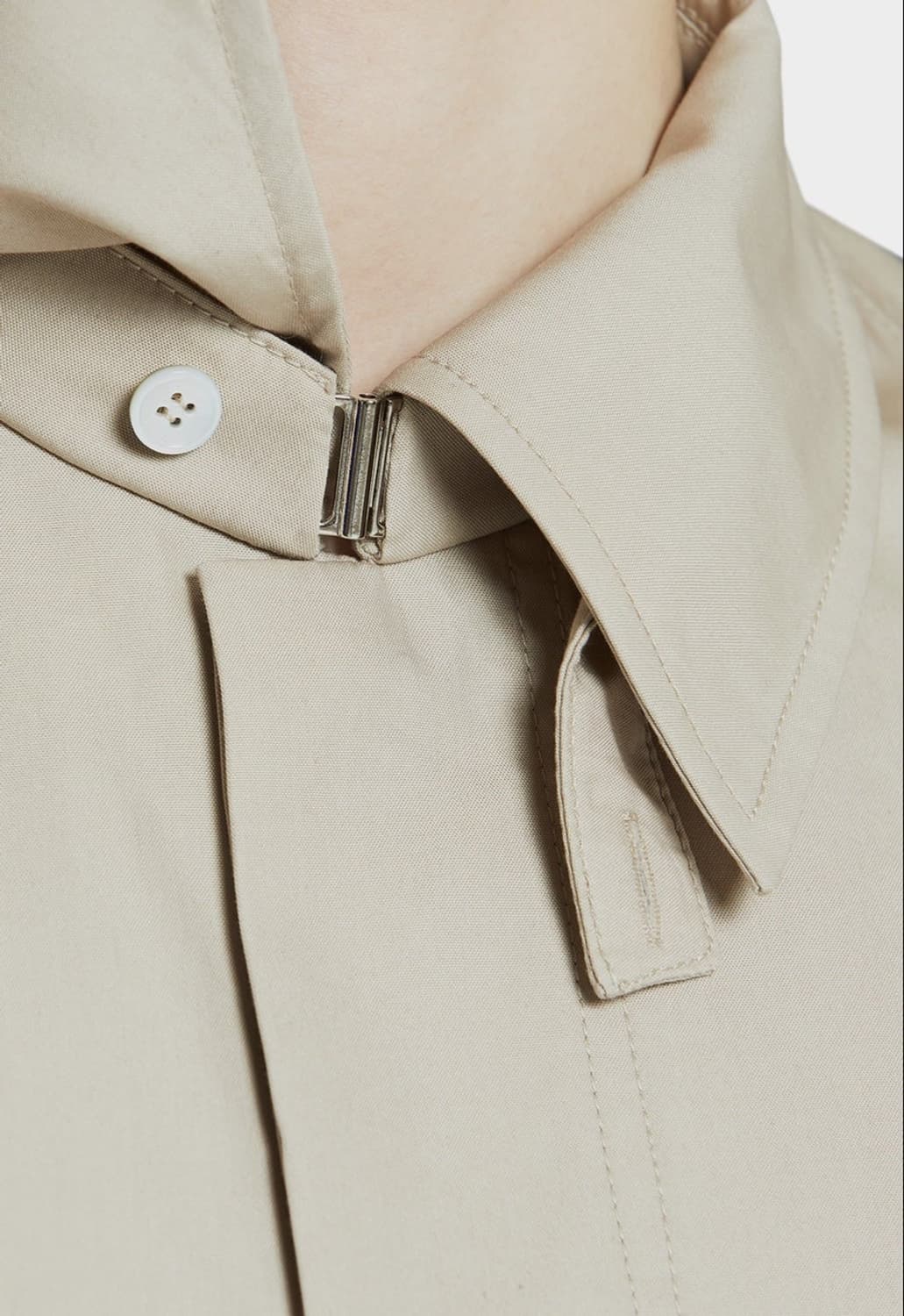 우영미 21SS 고리셔츠 베이지 52사이즈 상품이미지3