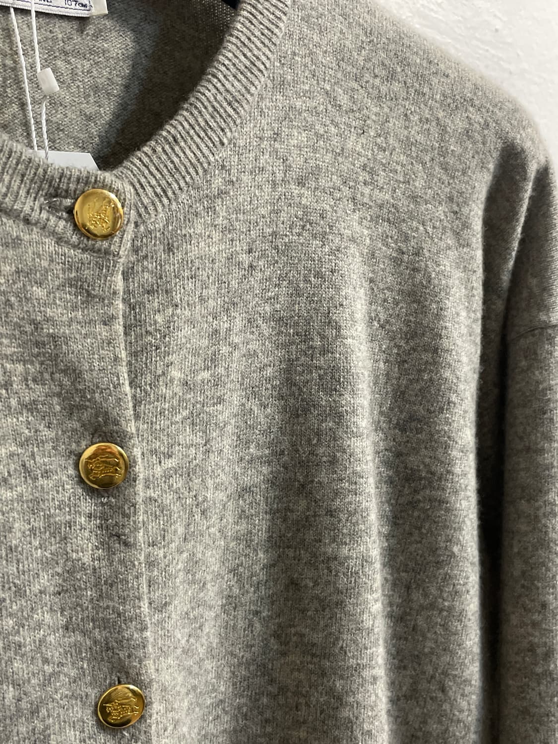 버버리 램스울 니트 가디건 상품이미지5