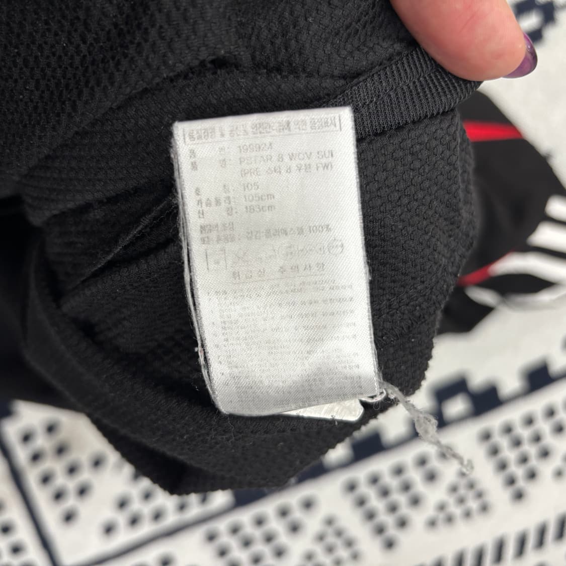 아디다스 스포티 우븐 바람막이 상품이미지4