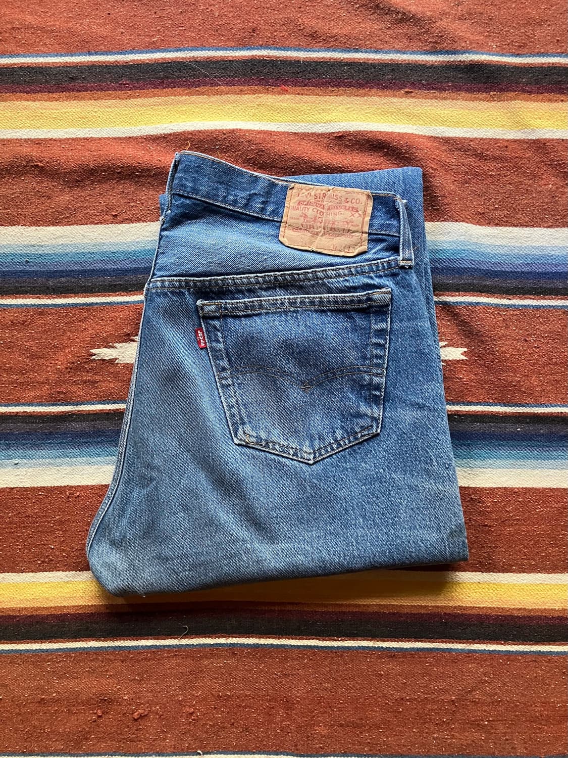 80s USA 빈티지 리바이스 501 데님 팬츠 상품이미지1