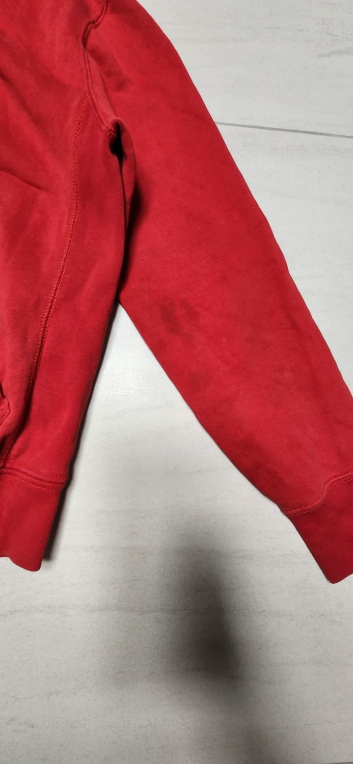 폴로 레드 와플 후드집업 S 상품이미지2