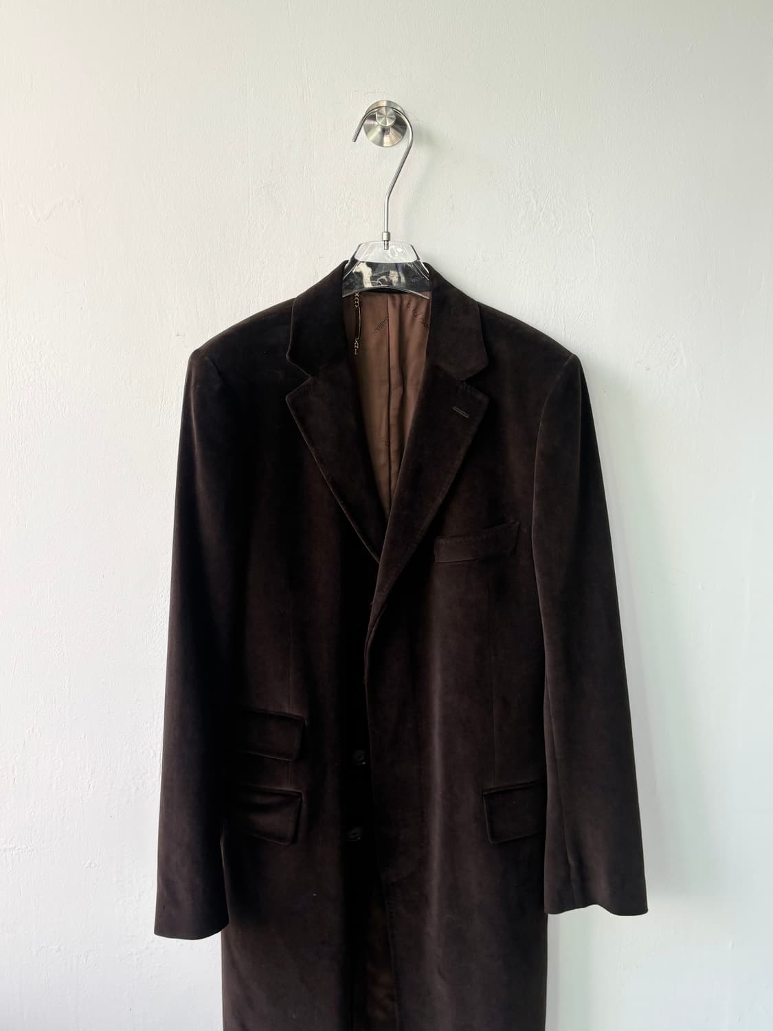 돌체앤가바나 벨벳 테일러드 코트 상품이미지2