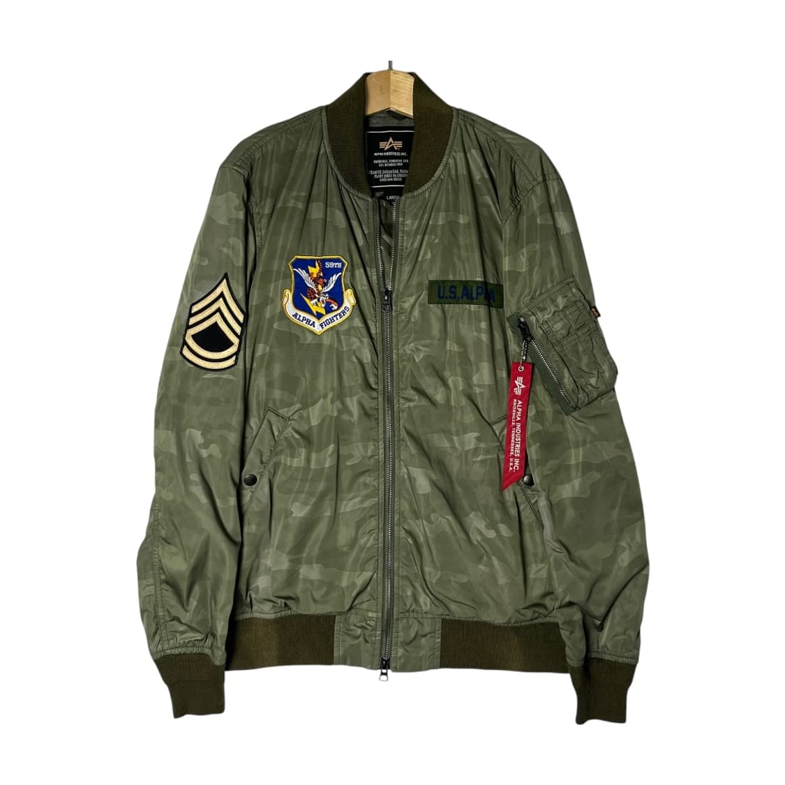 [ALPHA INDUSTRIES] 알파인더스트리 밀리터리 MA-1 자켓 상품이미지1