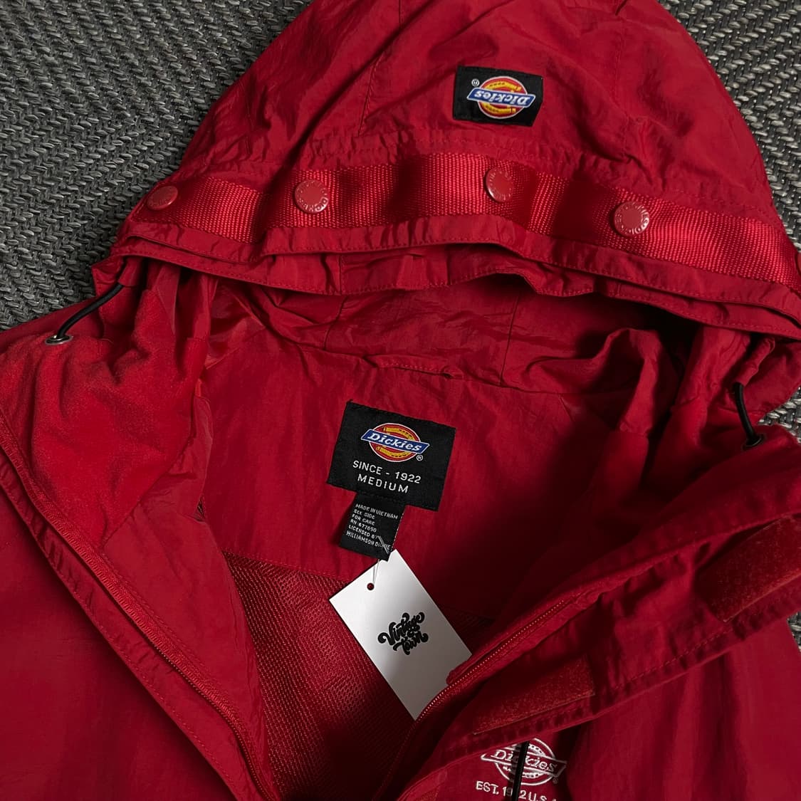 디키즈 USA 올드스쿨 나일론 테크웨어 자켓 레드y 4036 상품이미지5