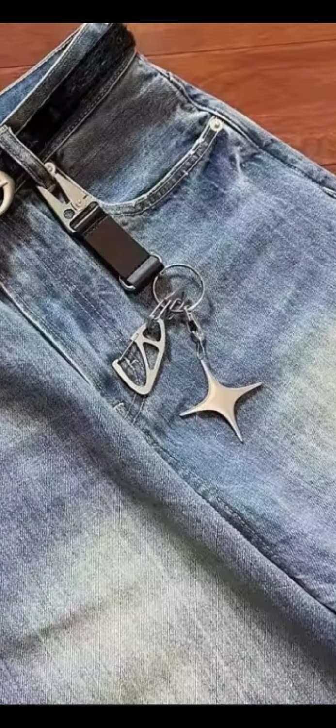 실버 스타 메탈 키링 상품이미지3