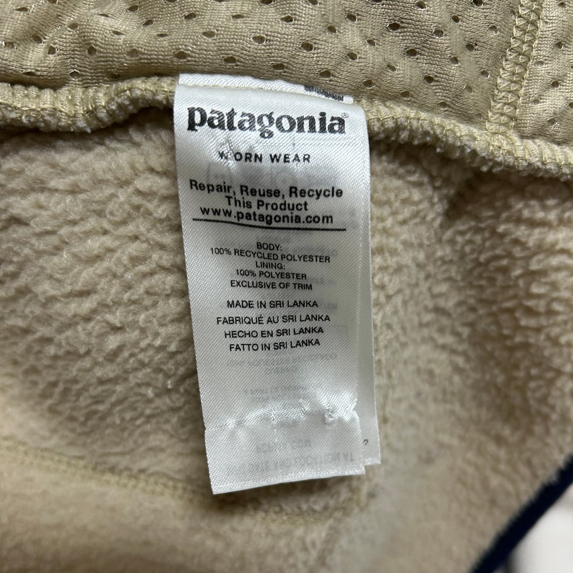 파타고니아 레트로 파일 플리스 집업 베스트 상품이미지6