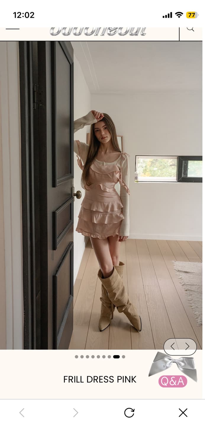 오드원아웃 미니원피스 s 상품이미지9