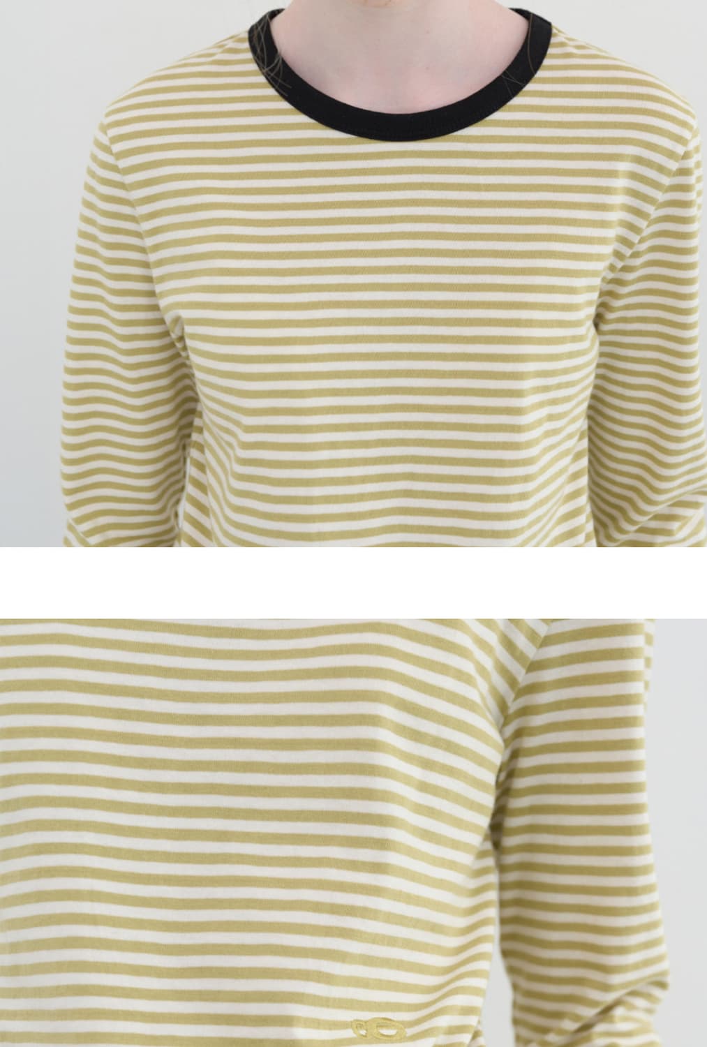 엔조 블루스 더블 로고 스트라이프 Lst (Yellow Stripe) 상품이미지2