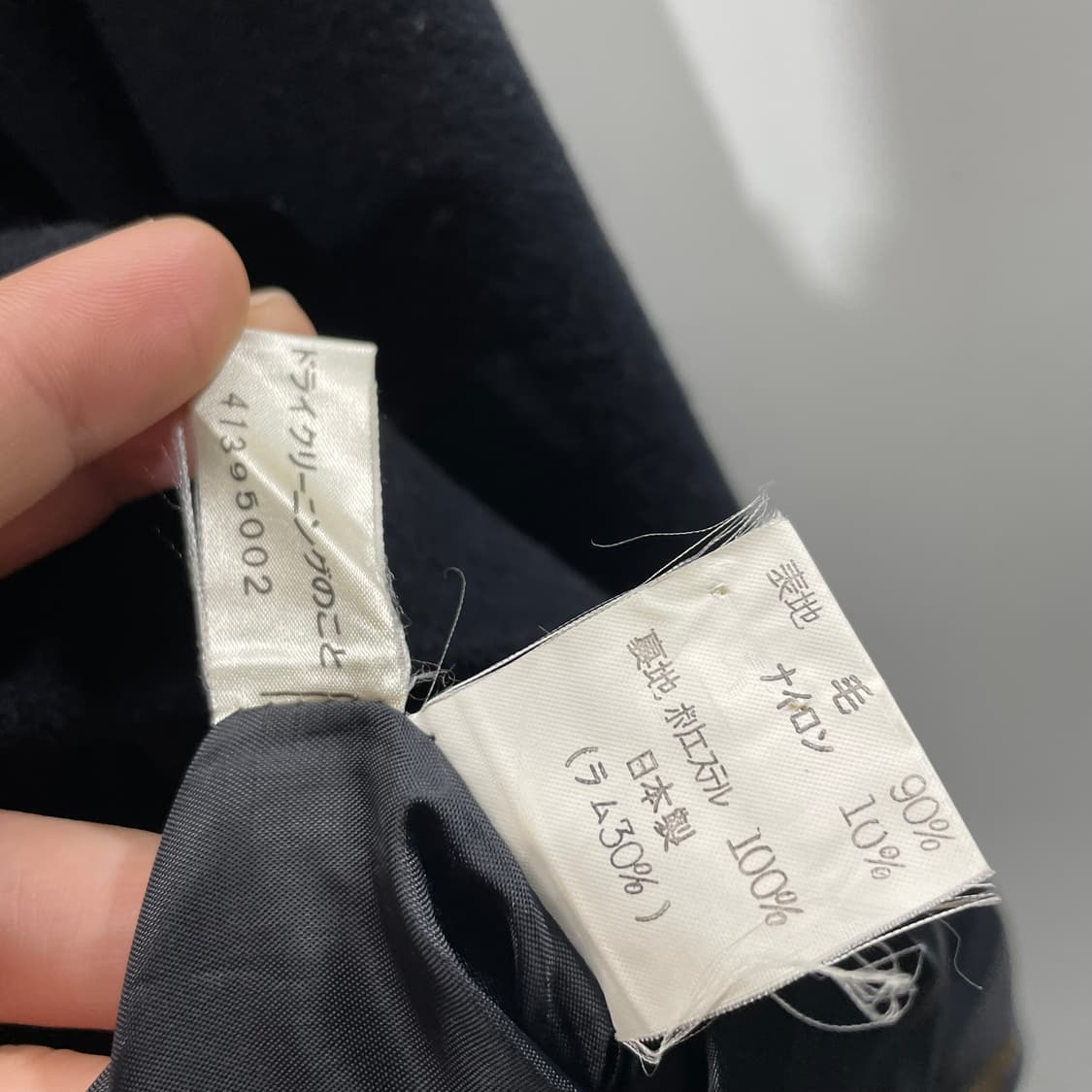 CINQ 일본 후드 코트 블랙 금장버튼 상품이미지6