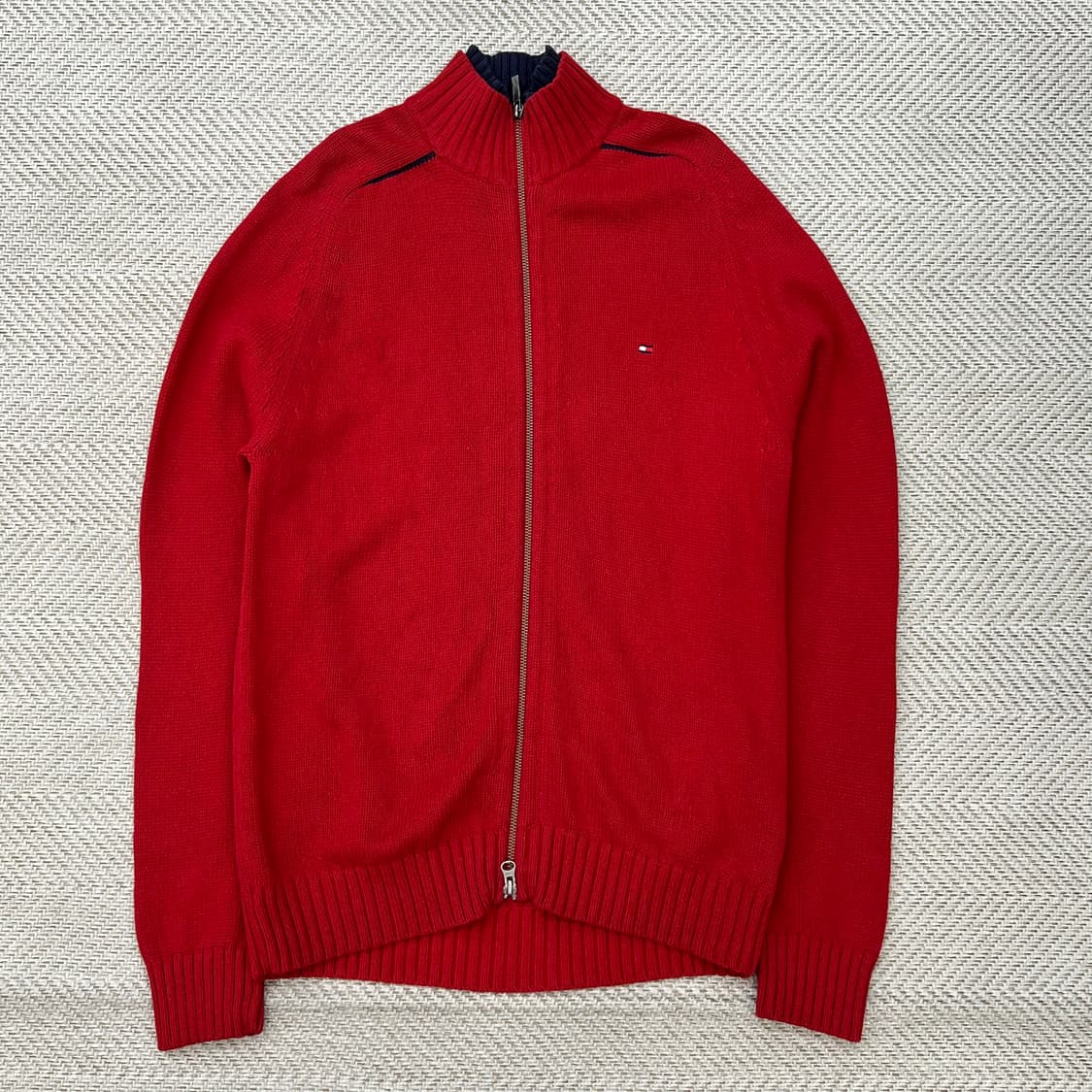 타미힐피거 니트 집업 r2805 상품이미지1