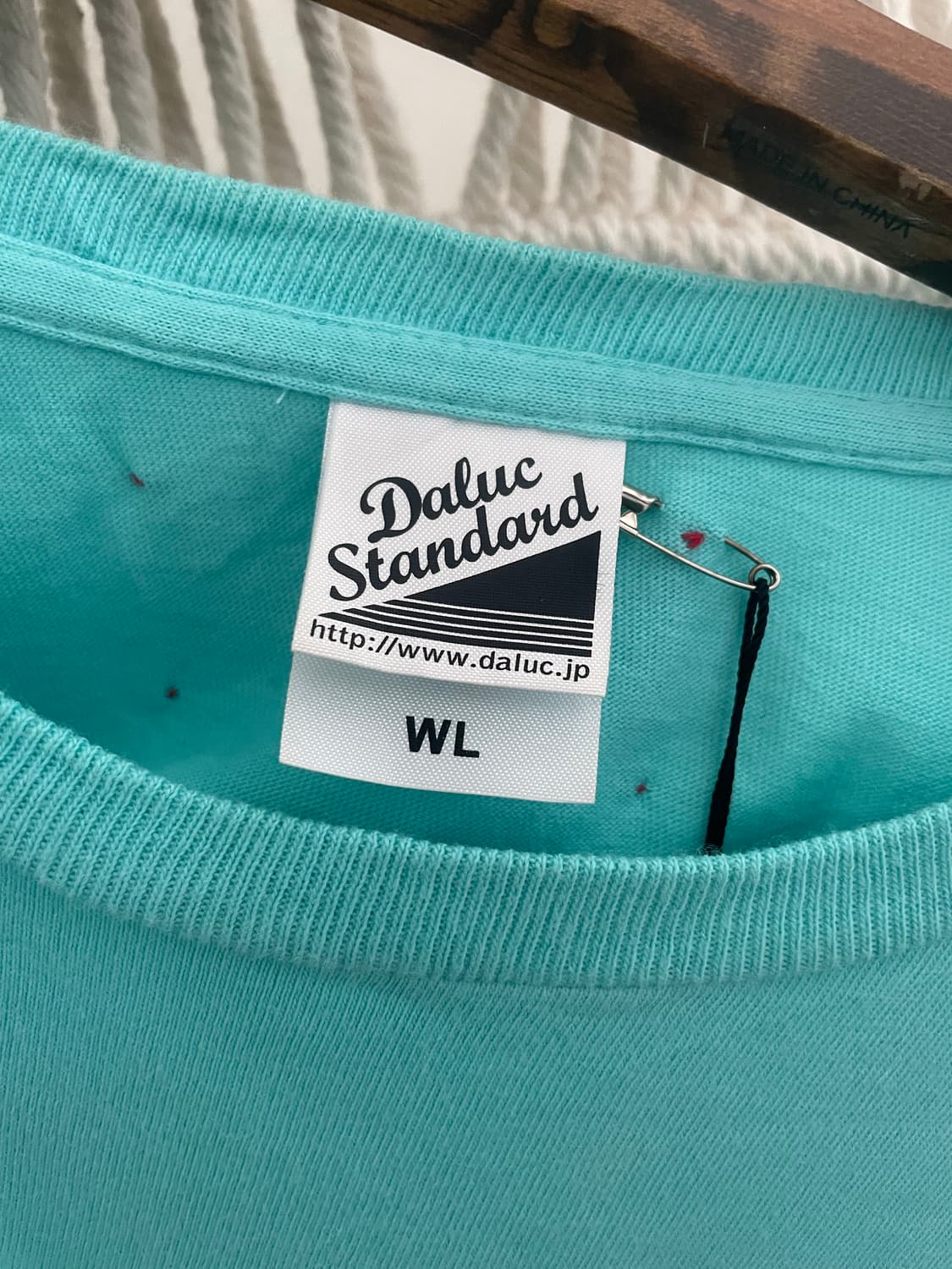 민트 포켓 도트 포인트 반팔 티셔츠 상품이미지5